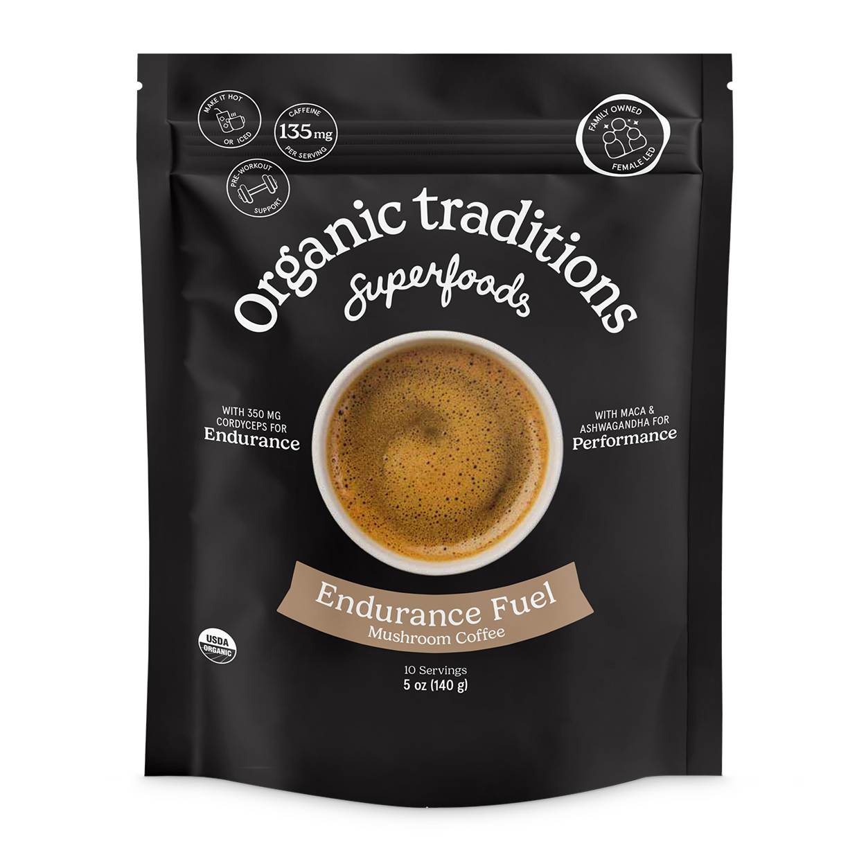 Endurance Fuel Mushroom Coffee