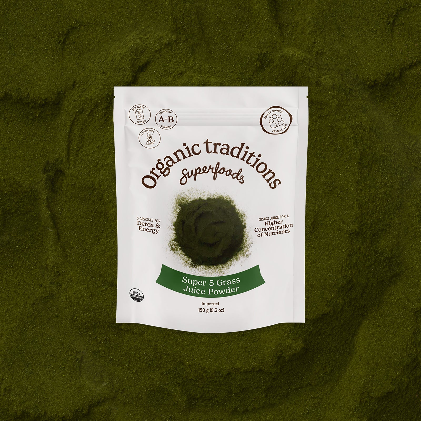 Super 5 Grass Juice Blend