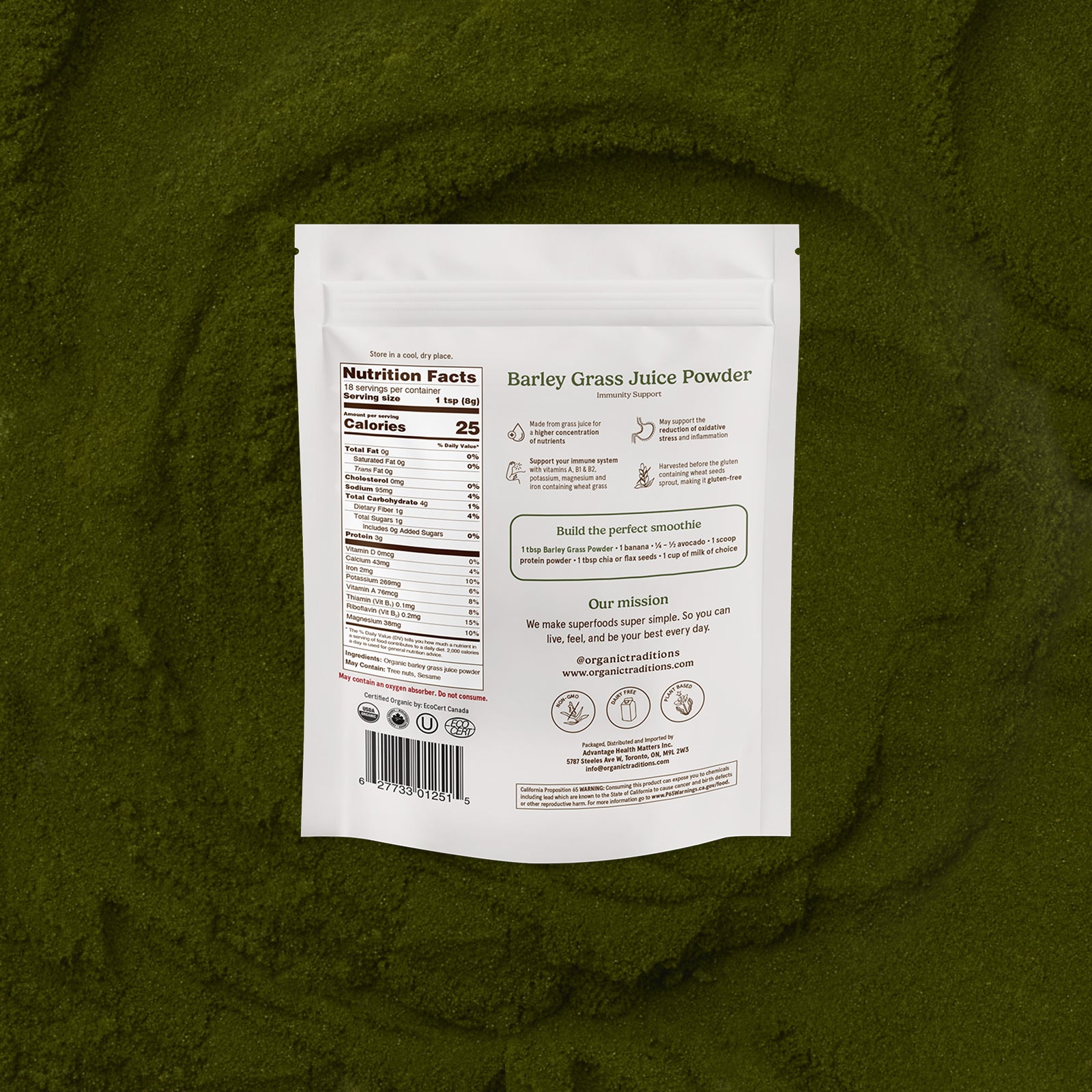 Barley Grass Juice Powder