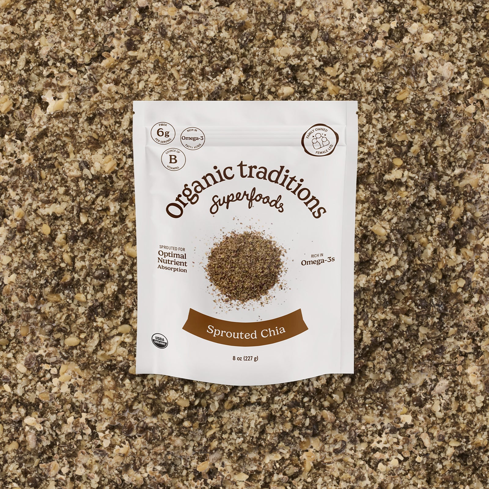 Sprouted Chia Seed Powder