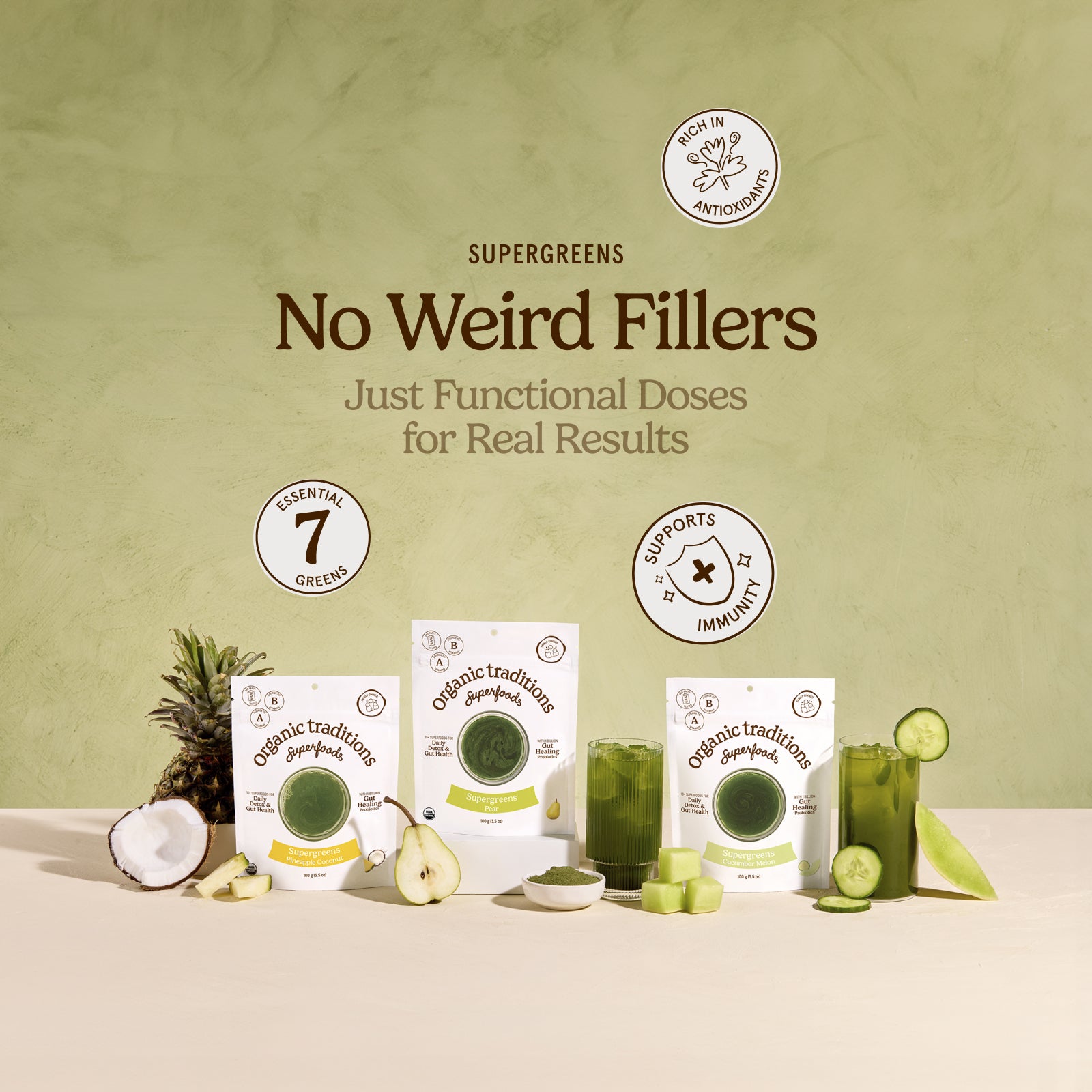 Cucumber Melon Supergreens