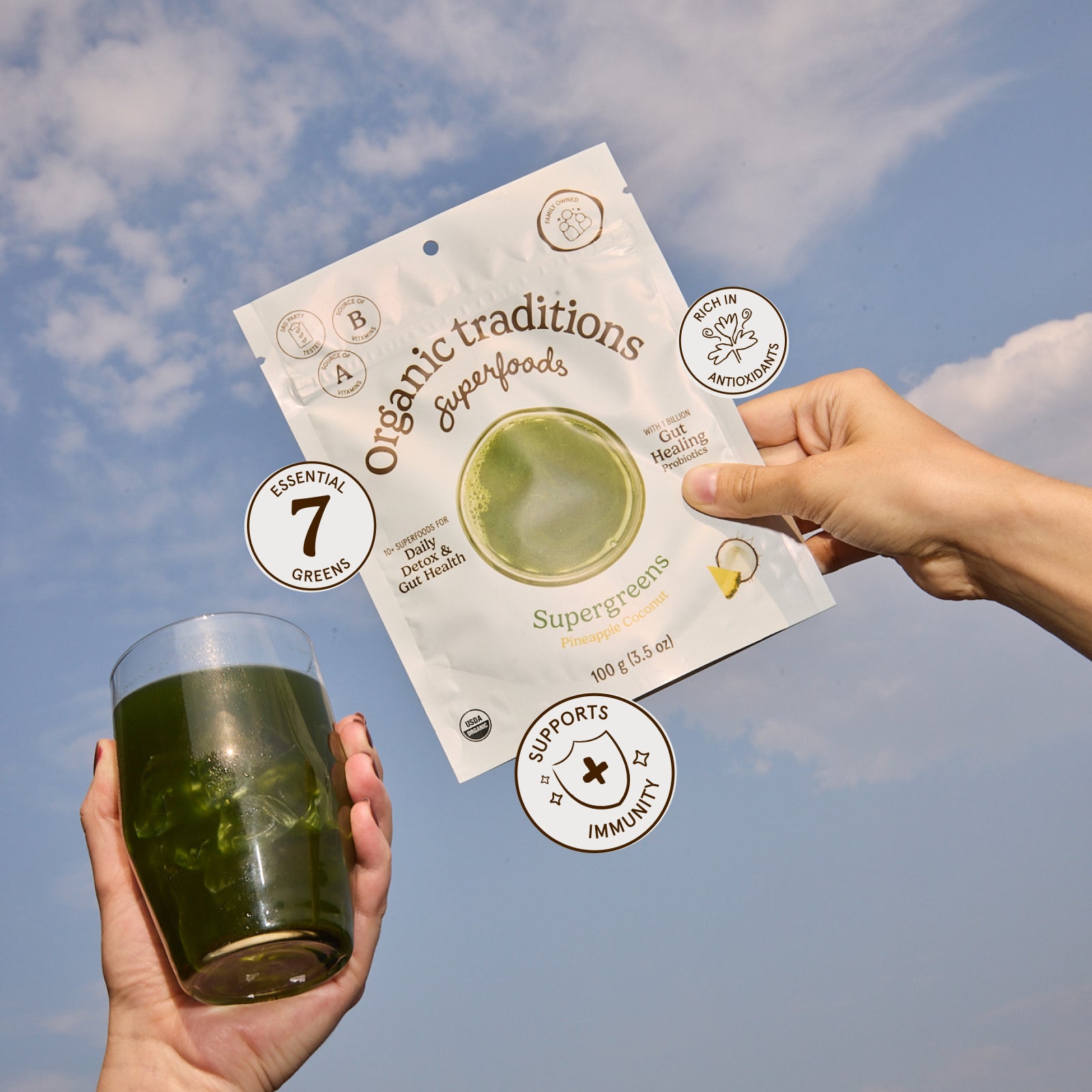 Cucumber Melon Supergreens