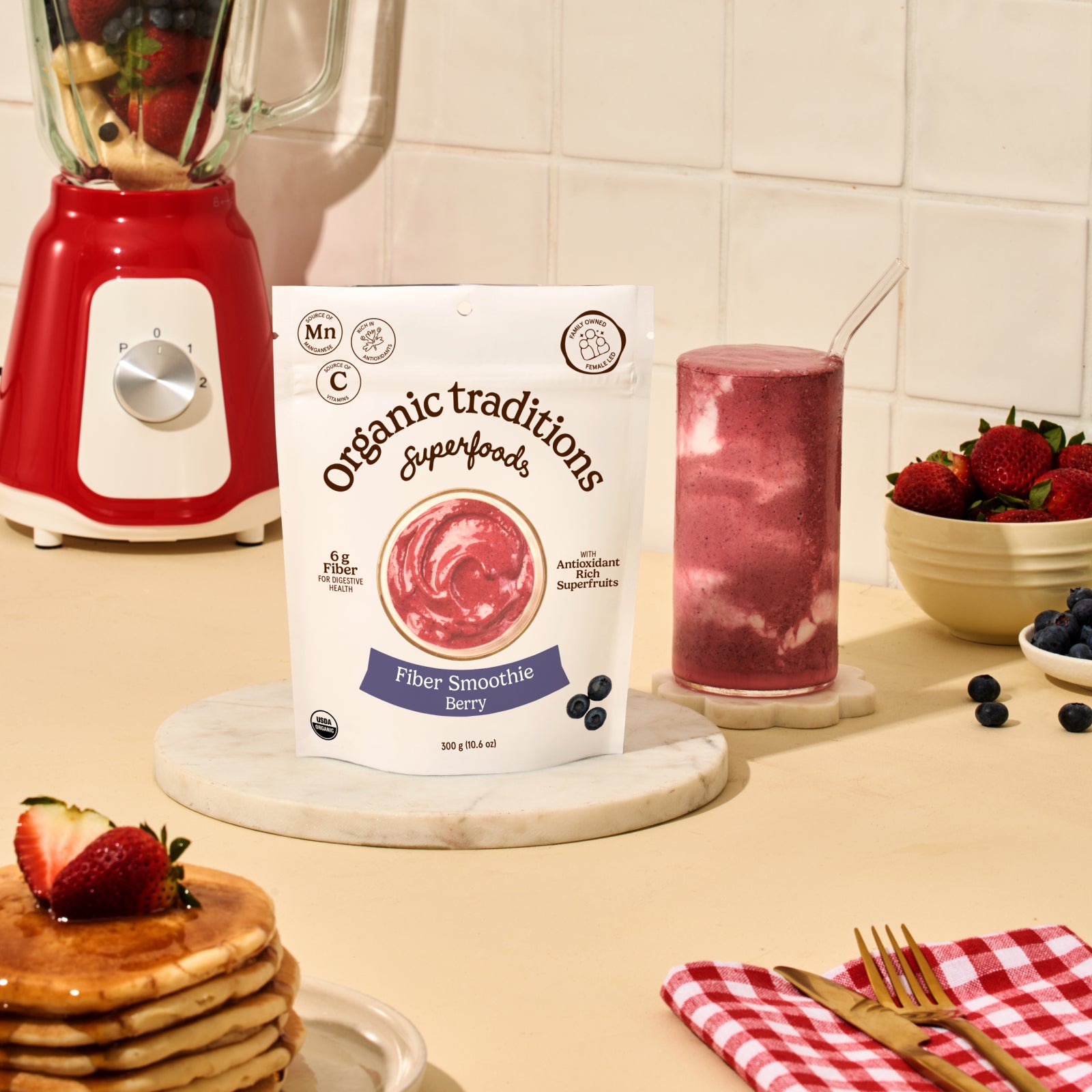 Berry Fibre Smoothie