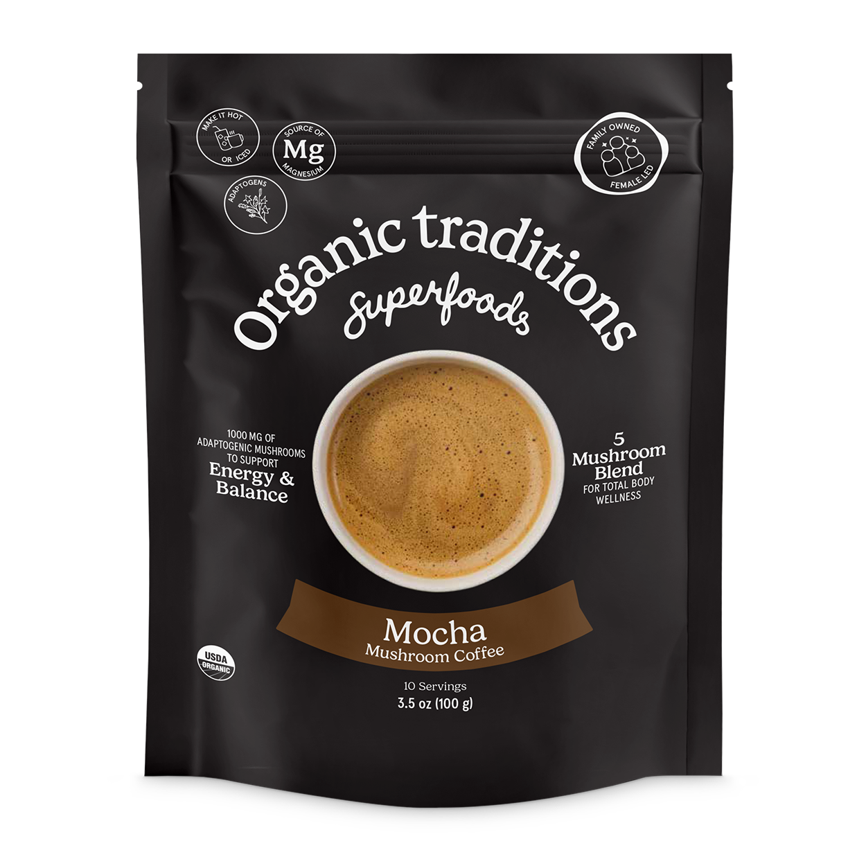 Mocha Mushroom Coffee