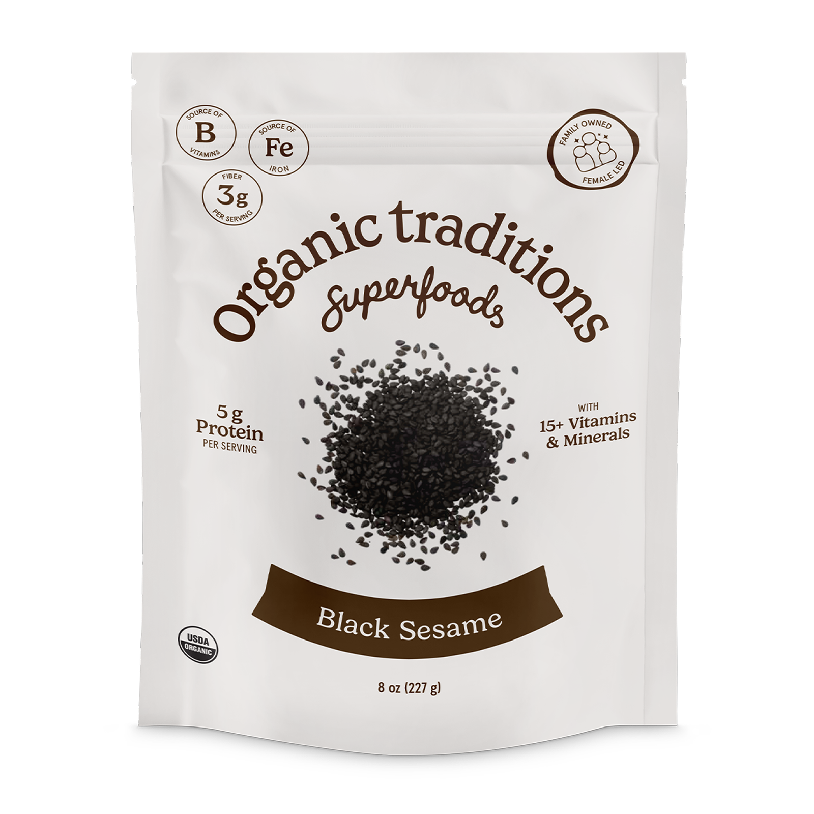 thumbnail image 2 of 2kg Organic Black Sesame Seeds - Vacuum Packed, All-Natural Pantry Staple 2 of 3