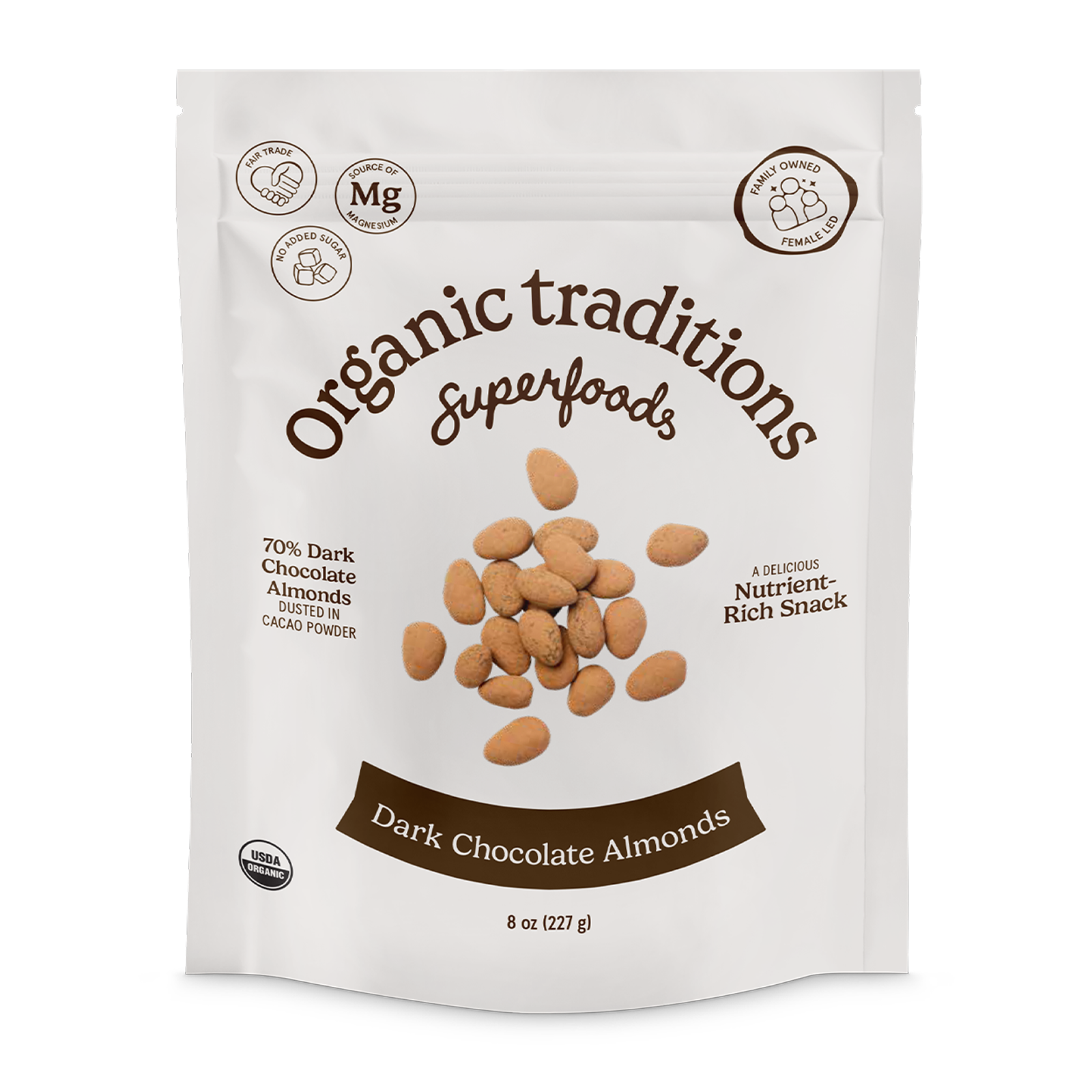 Dark Chocolate Covered Almonds