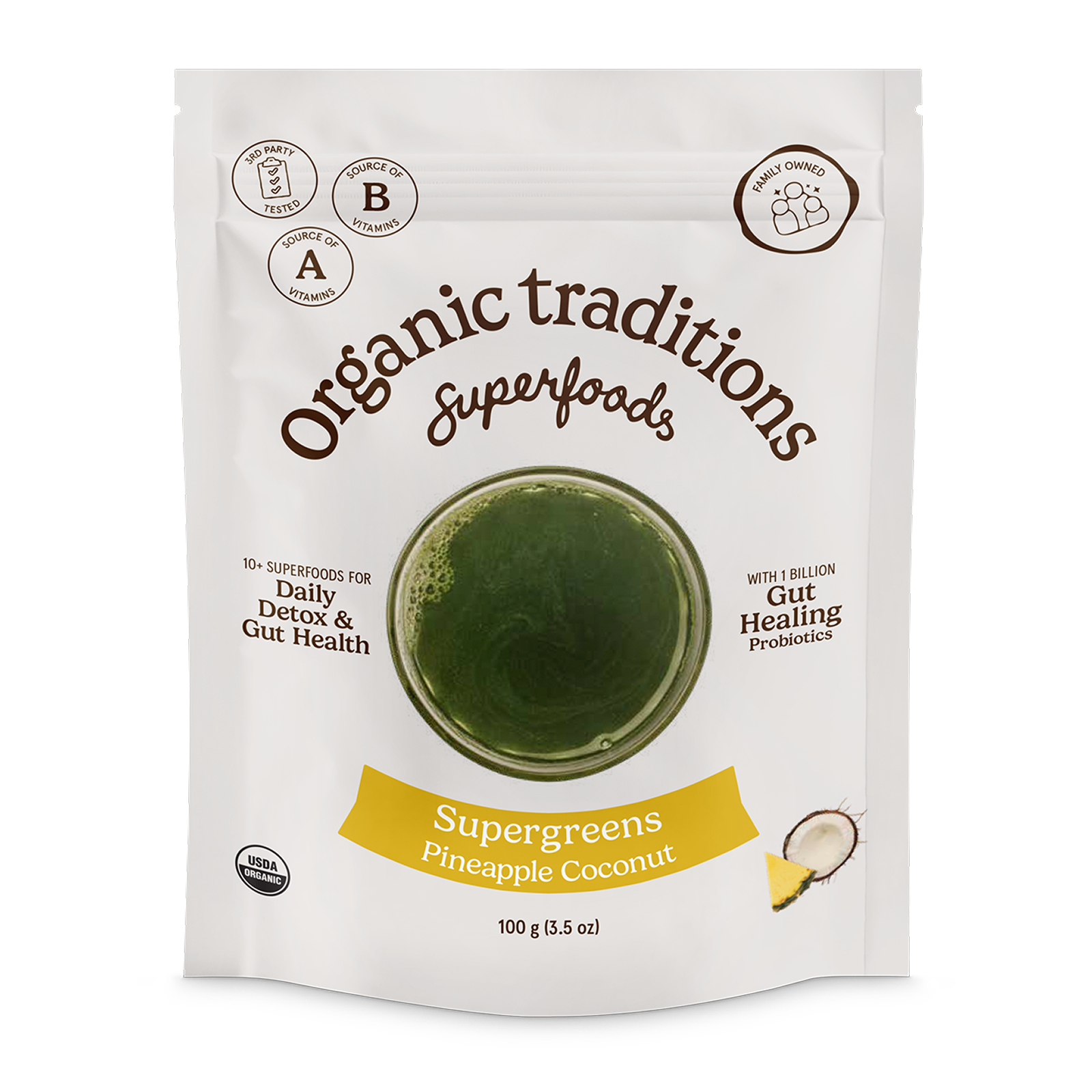 Pineapple Coconut Supergreens