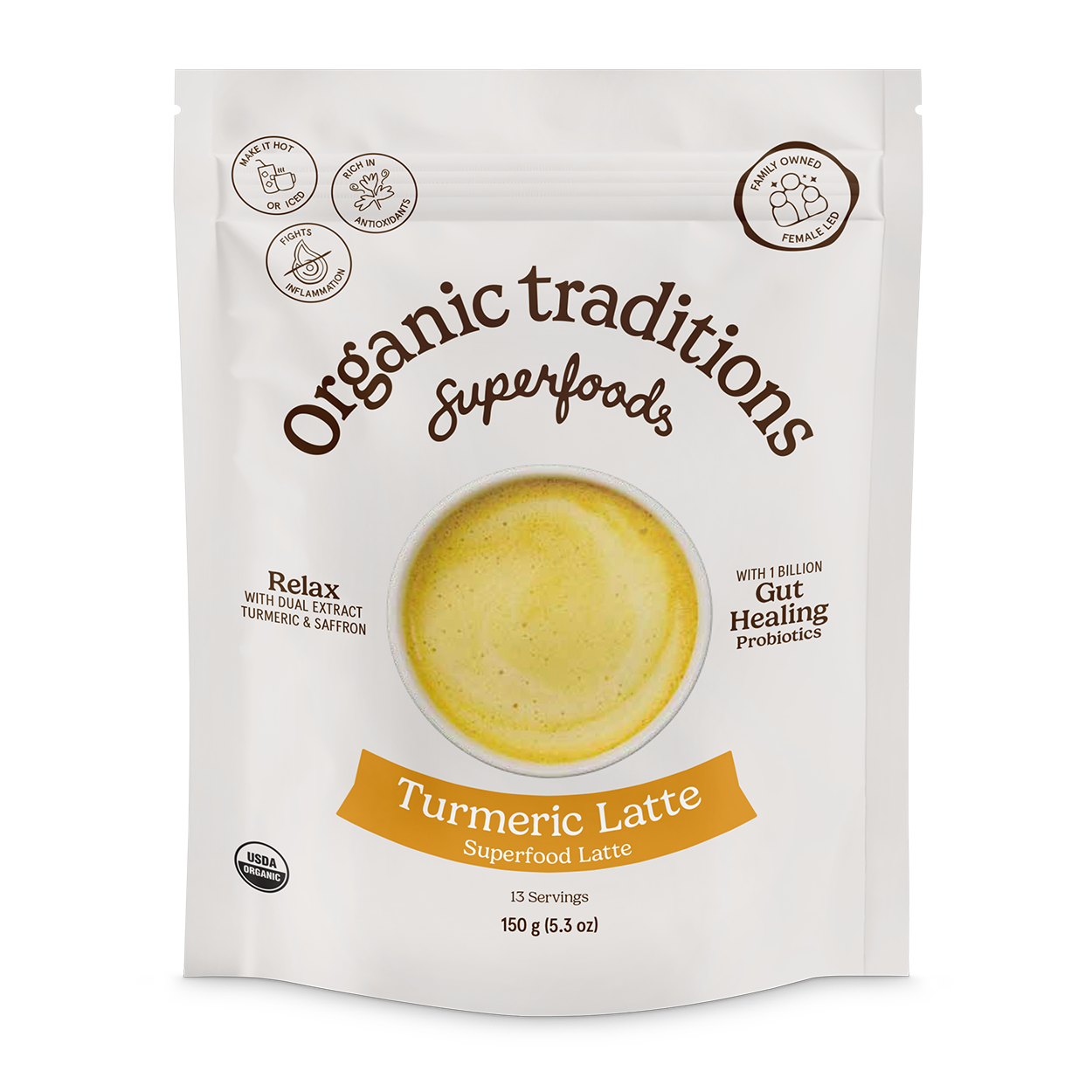 Turmeric Latte with Probiotics