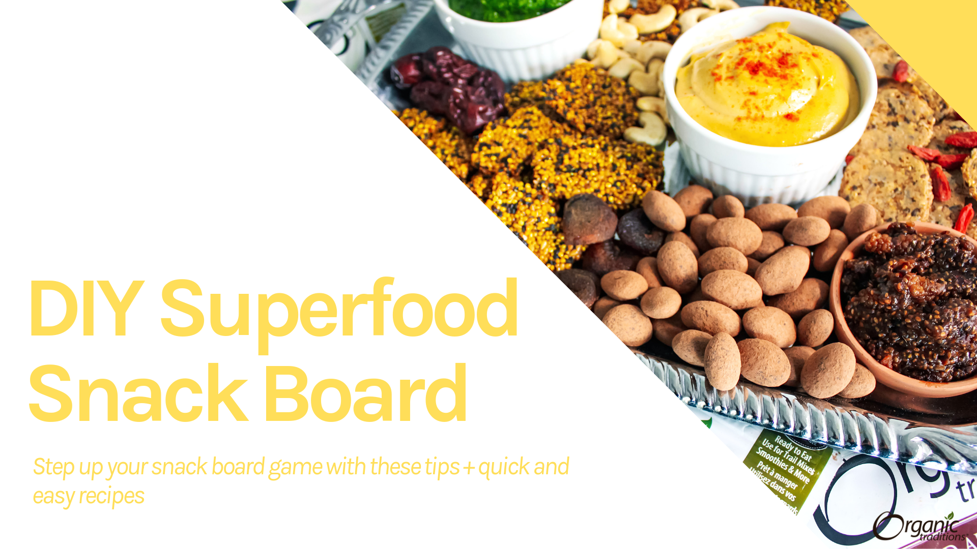 DIY Superfood Snack Board