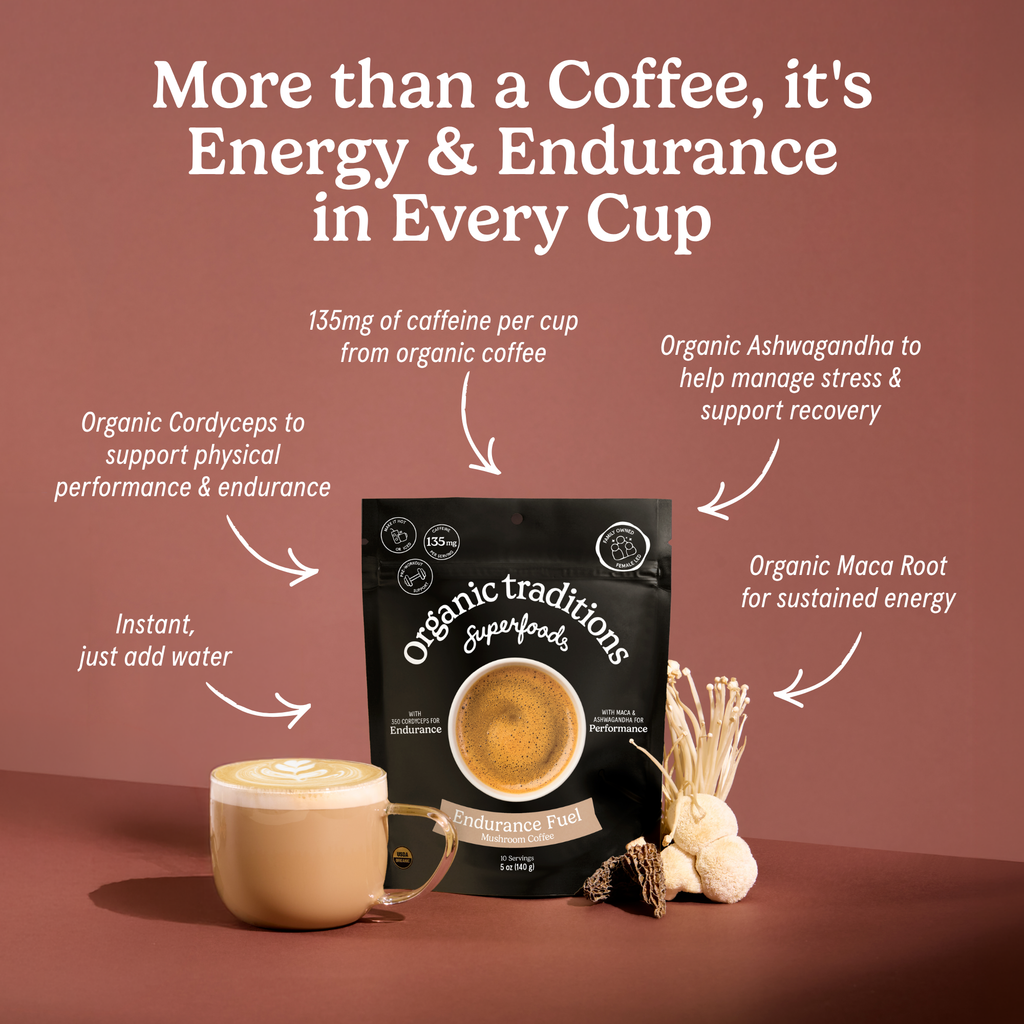 Endurance Fuel Mushroom Coffee