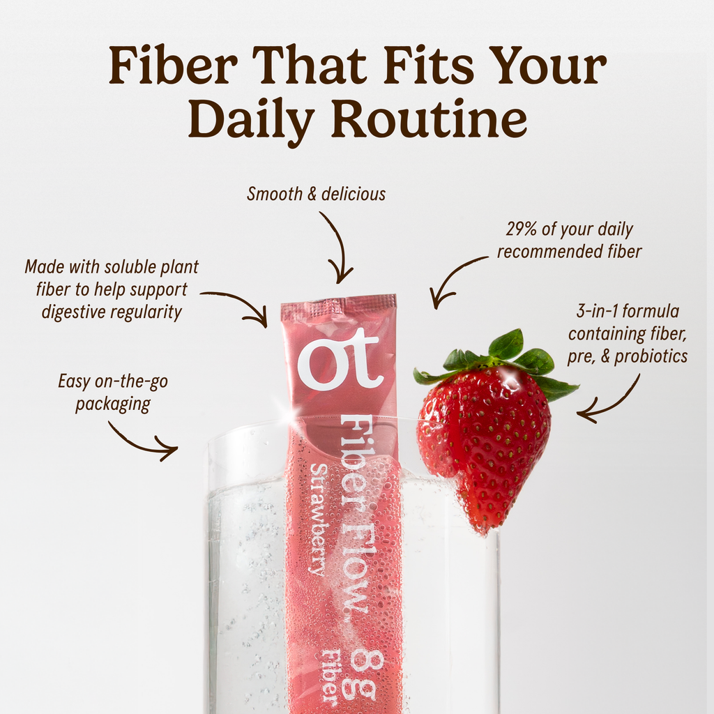 Fibre Flow Strawberry (24 Sticks)