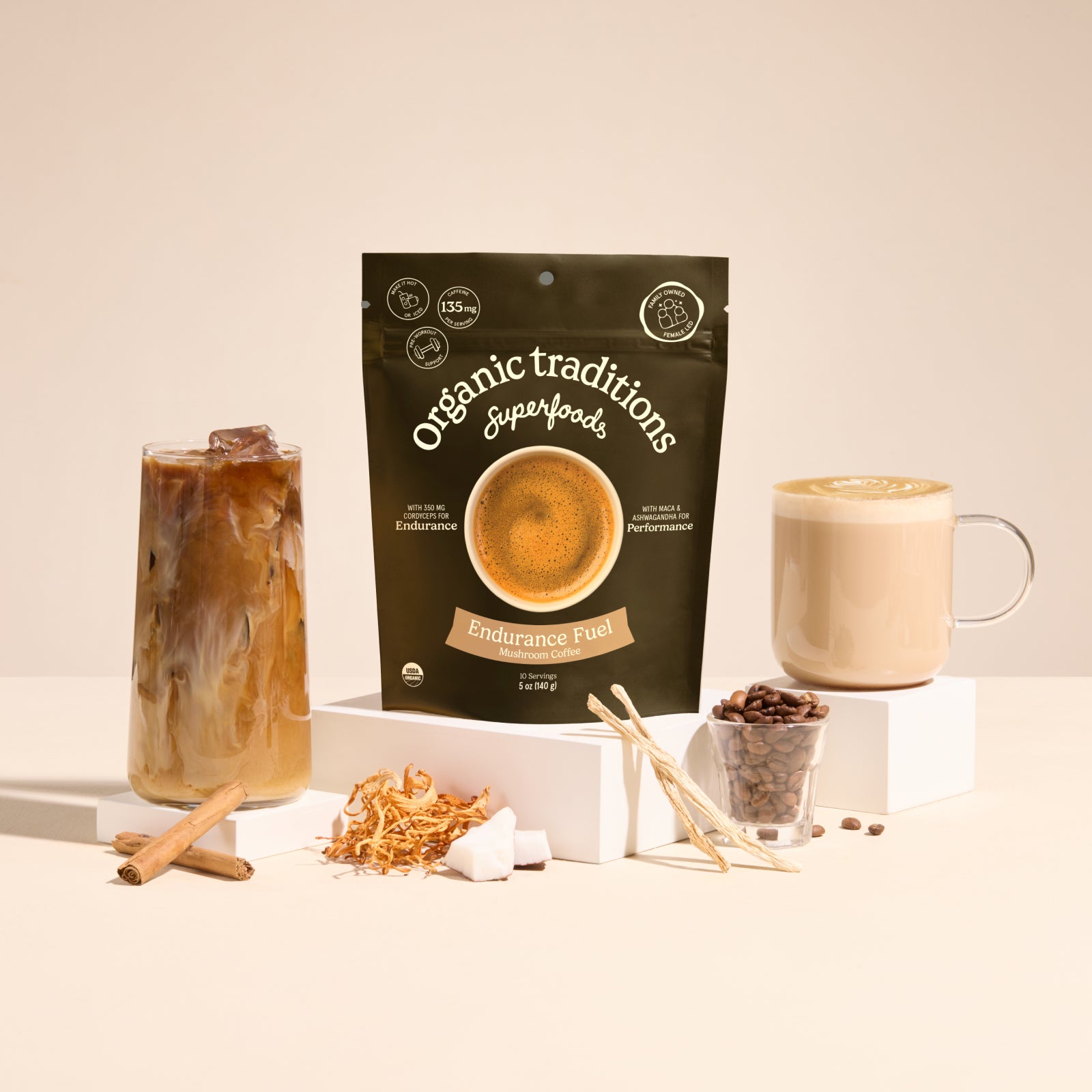 Endurance Fuel Mushroom Coffee