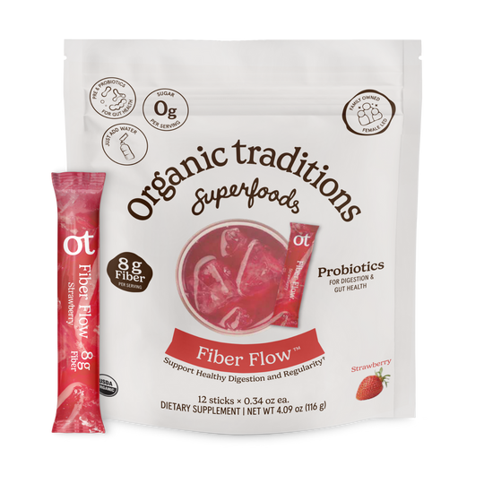 Fibre Flow Strawberry (12 Sticks)