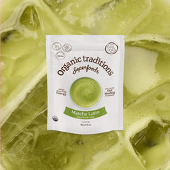 Matcha Latte with Probiotics