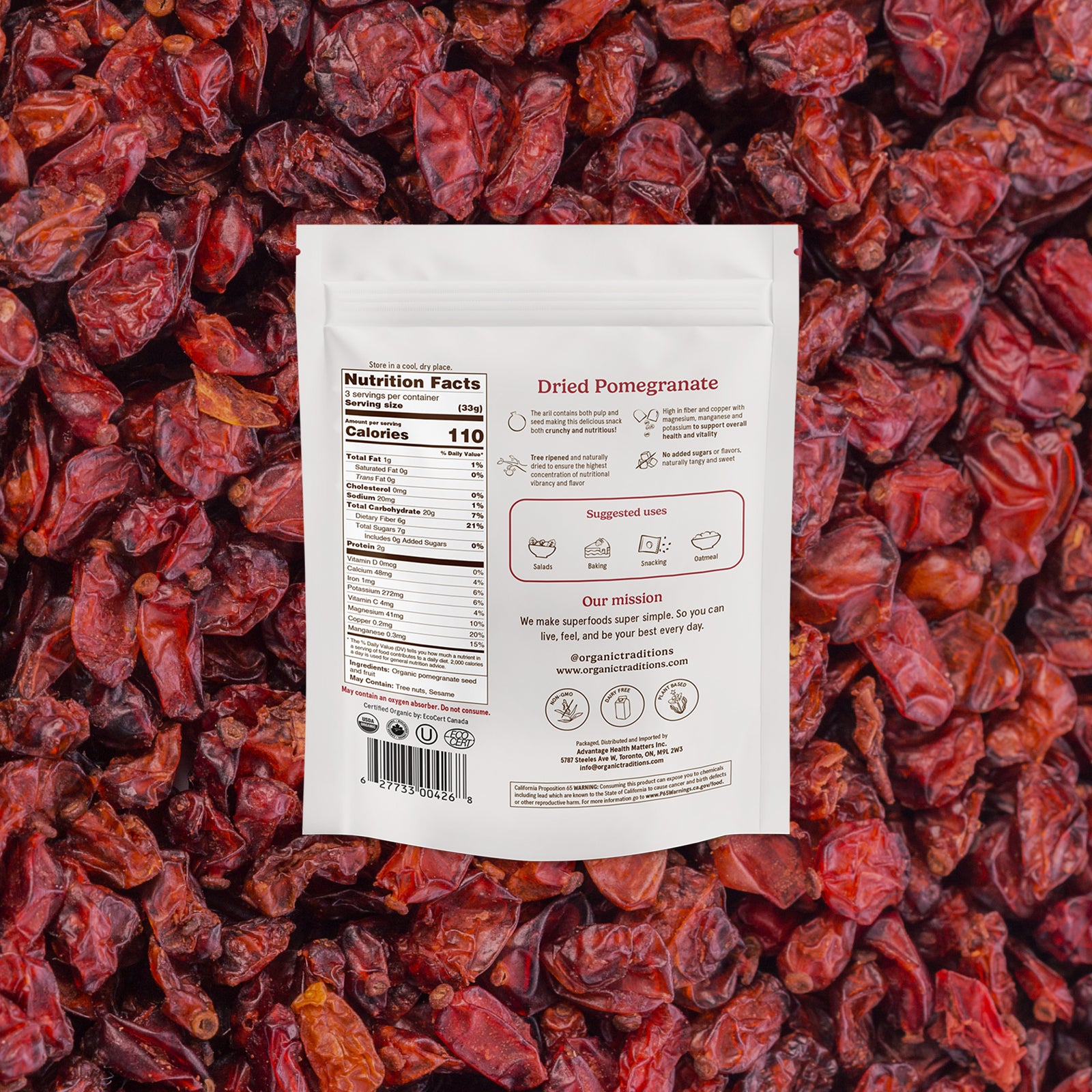 Dried Pomegranates