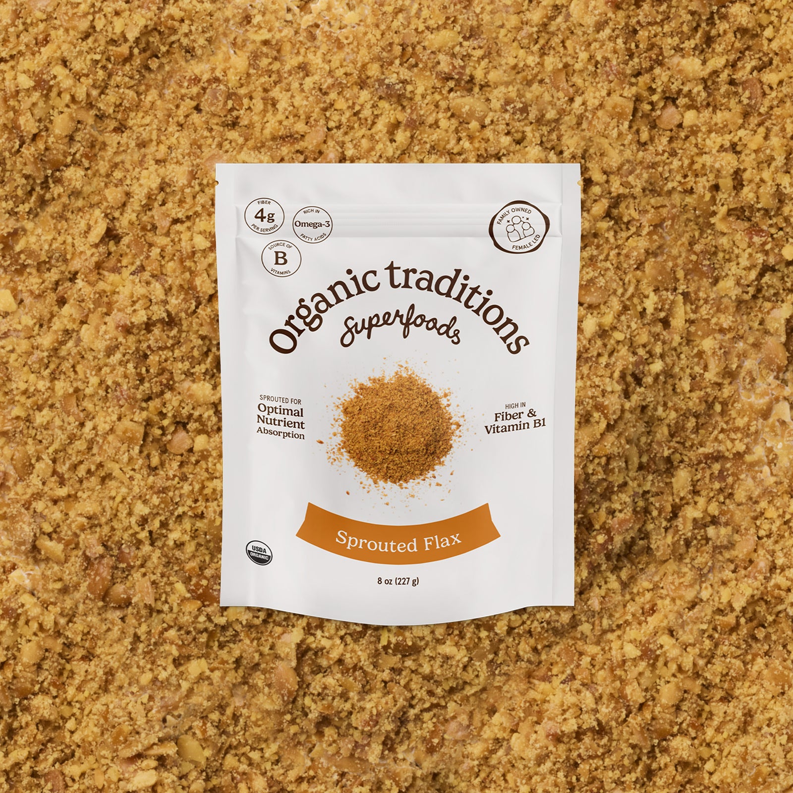 Sprouted Flax Seed Powder