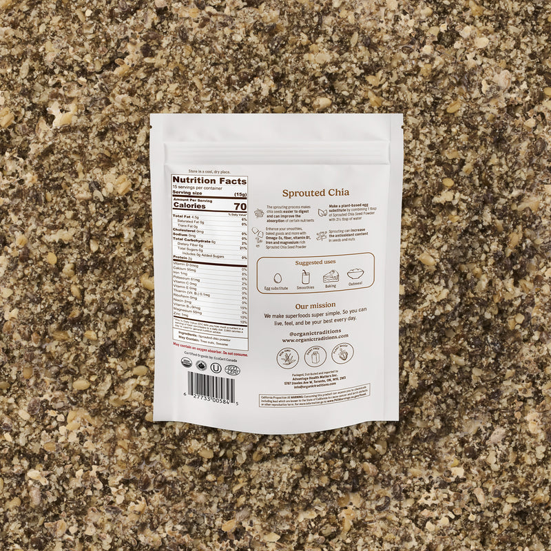 Sprouted Chia Seed Powder