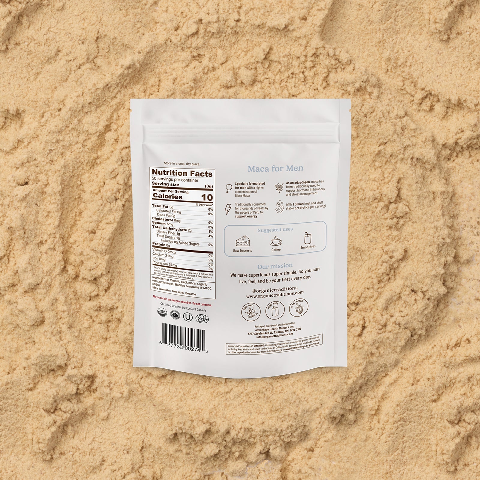 Maca for Men with Probiotics