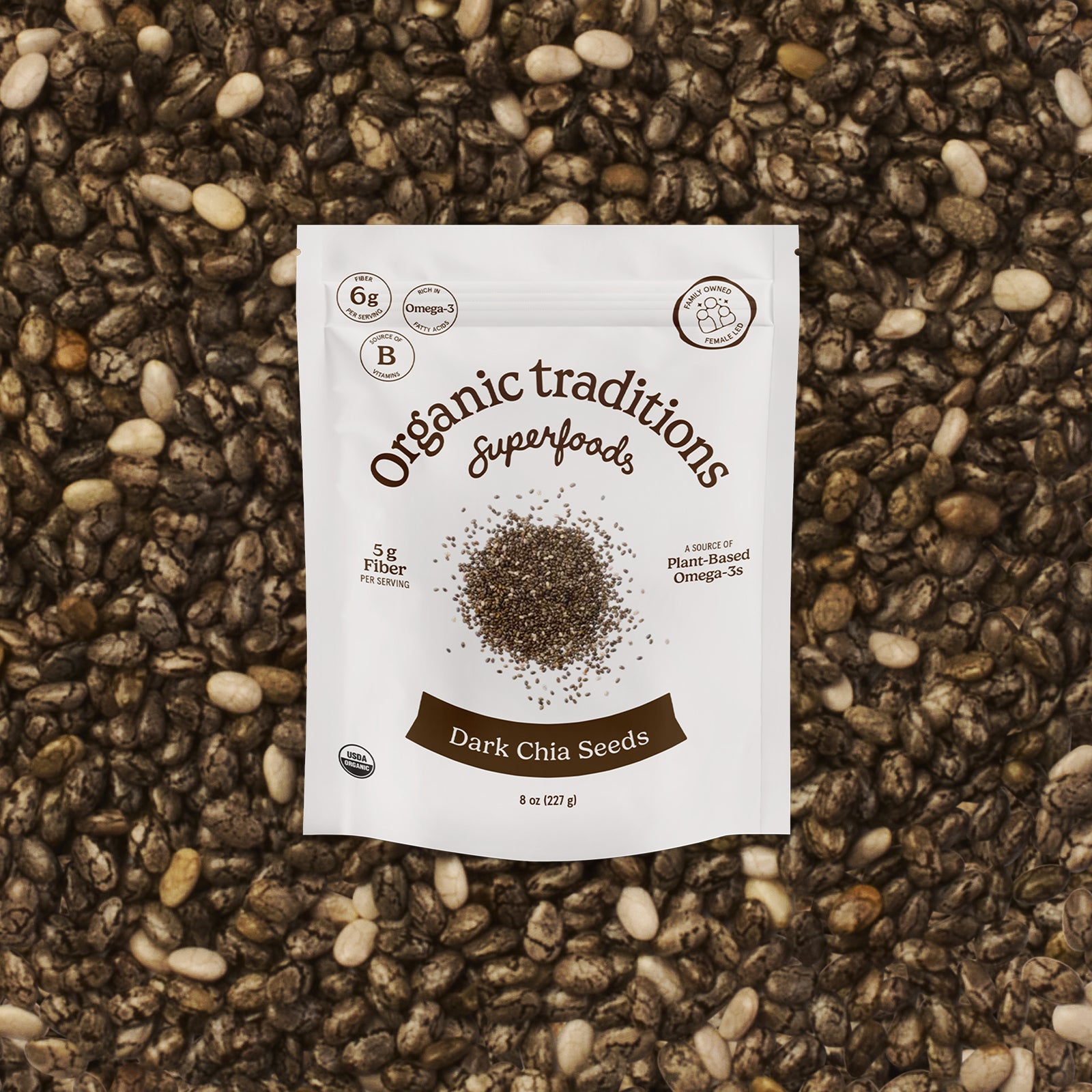 Dark Chia Seeds