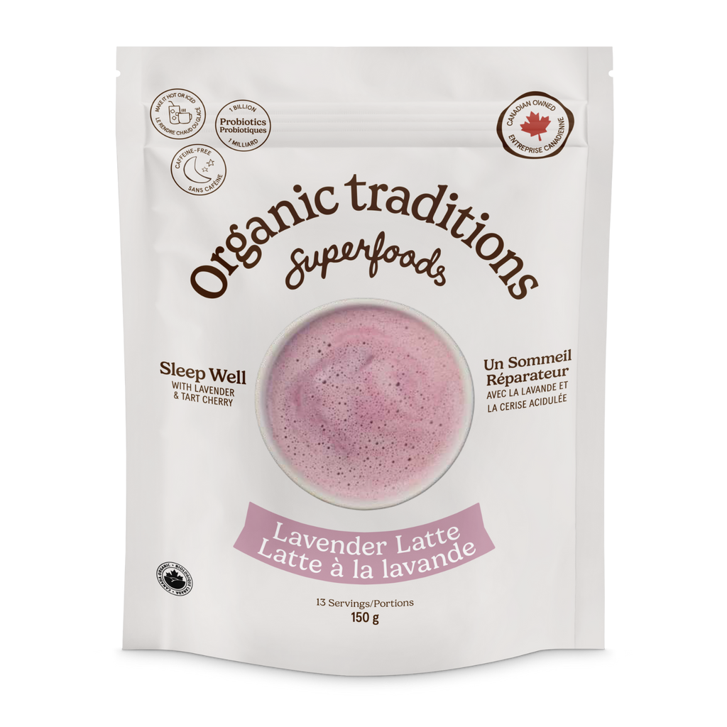 Lavender Latte with Probiotics