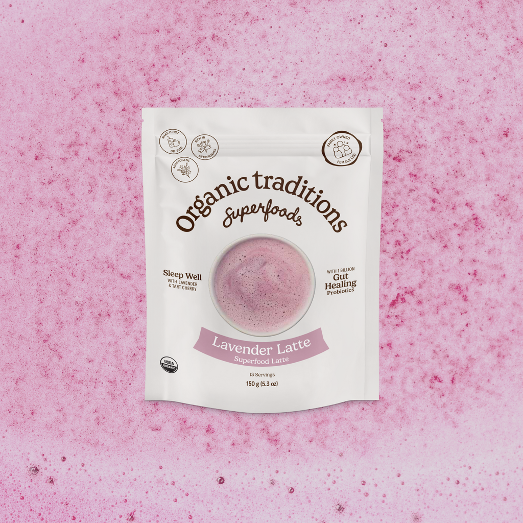 Lavender Latte with Probiotics