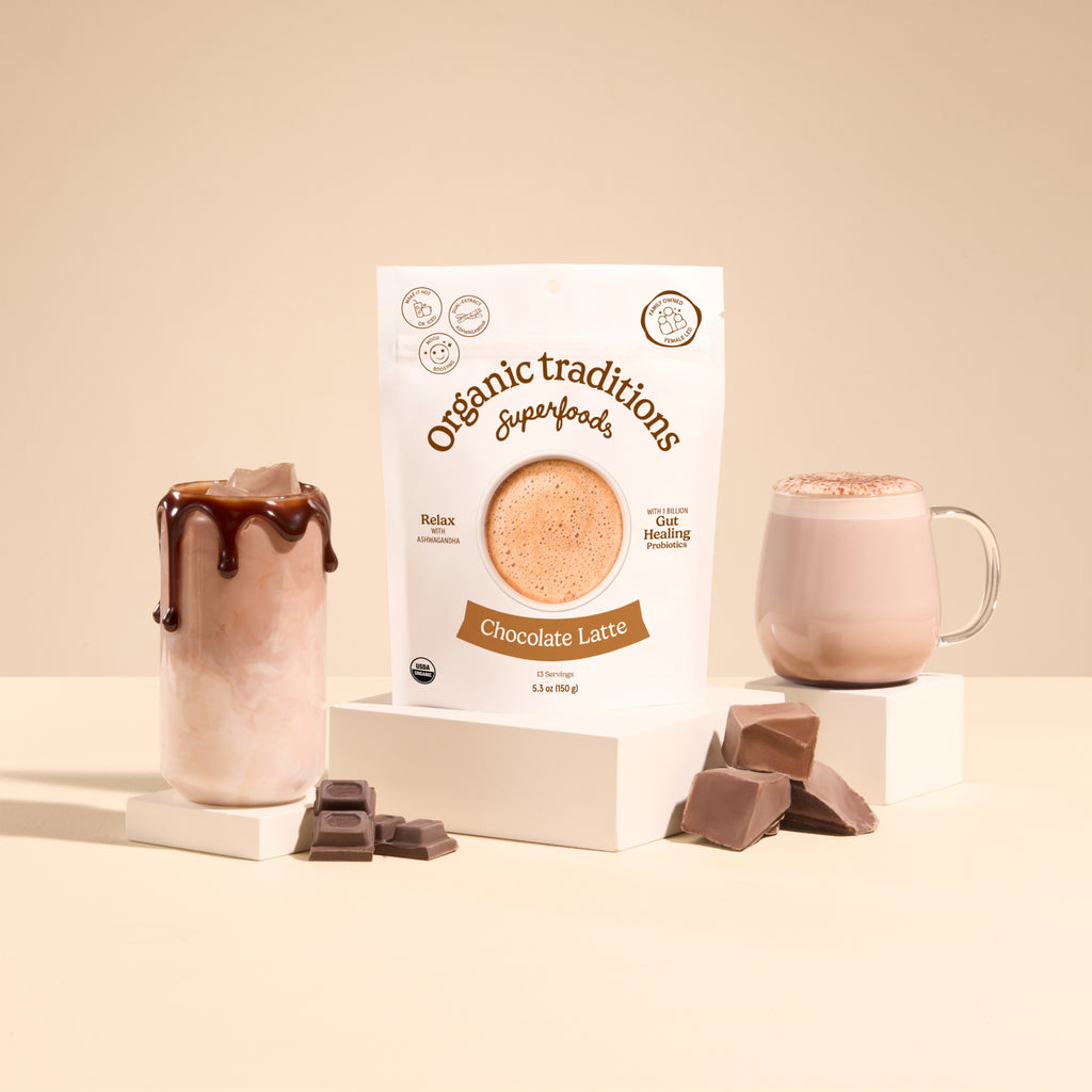 Chocolate Latte with Probiotics