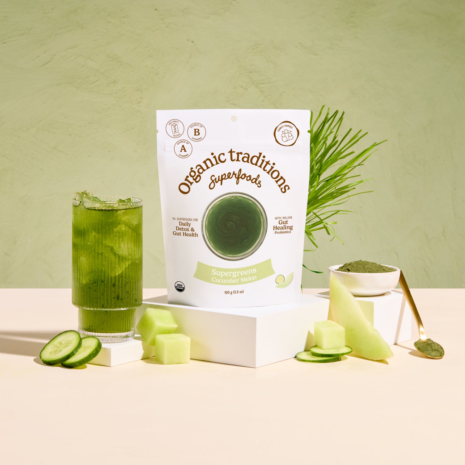 Cucumber Melon Supergreens