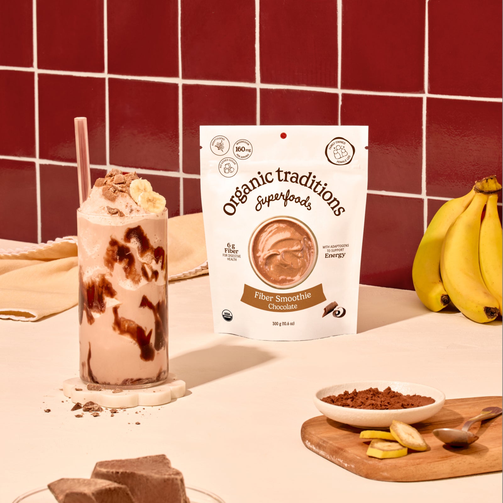 Chocolate Fibre Smoothie