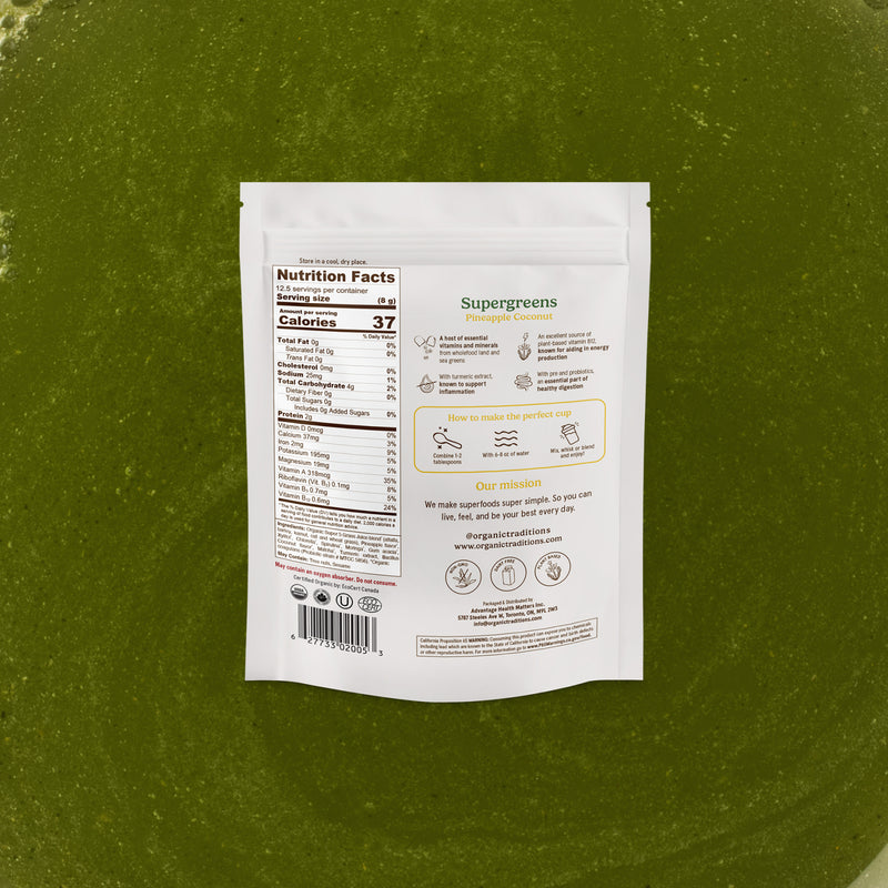 Pineapple Coconut Supergreens
