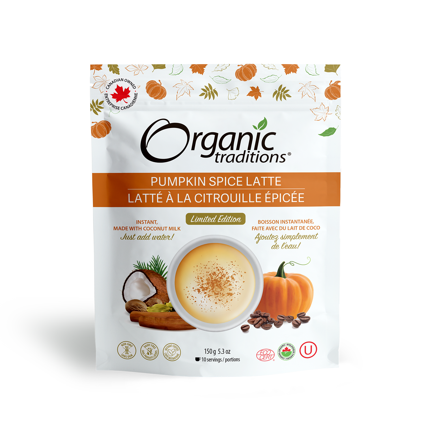 Organic Limited Edition Pumpkin Spice Latte