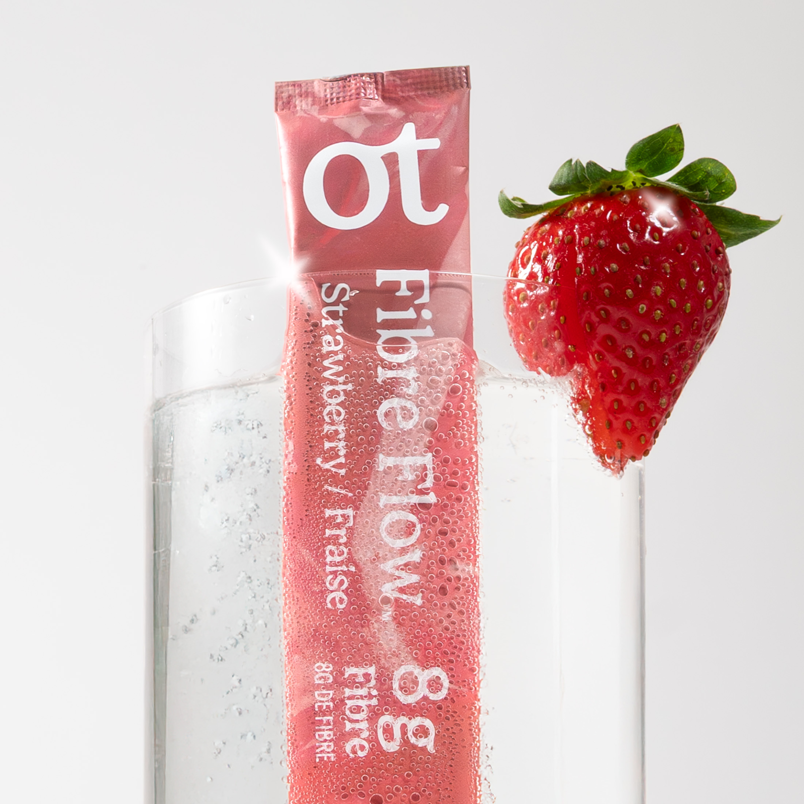 Fiber Flow Strawberry (12 Sticks)