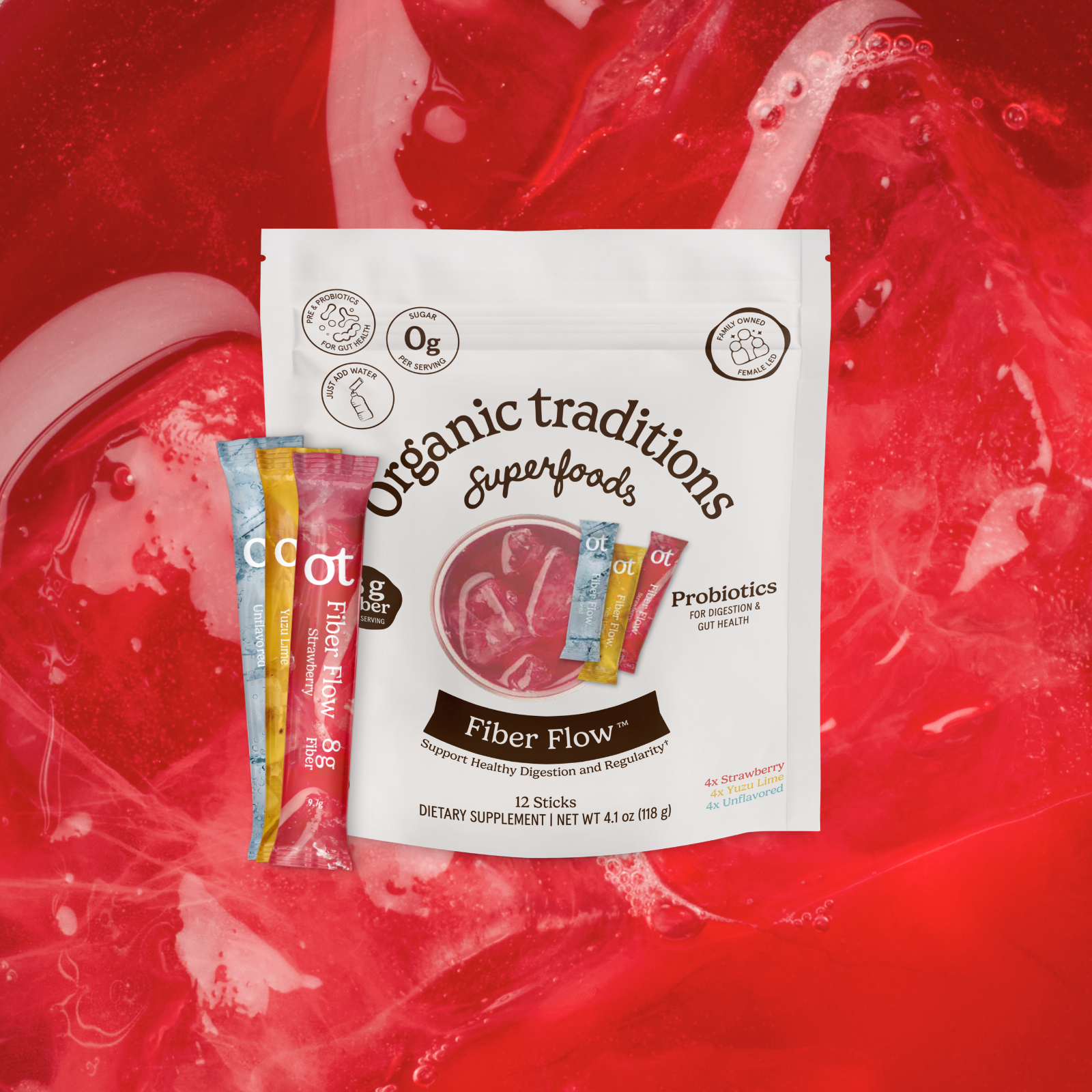 Fiber Flow Variety Pack (12 Sticks)